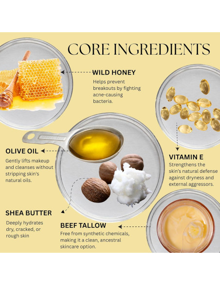 Bálsamo Hidratante Natural Allure Works 90g - Sebo de Res y Miel Bálsamo Hidratante Natural Allure Works 90g - Sebo de Res y Miel