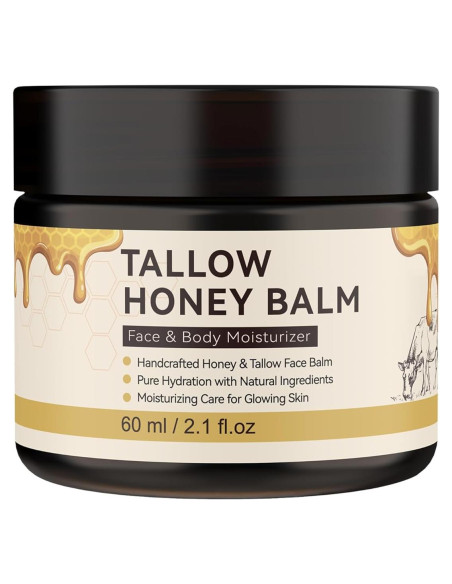 Bálsamo Hidratante HEOOEN con Sebo de Res y Miel 59.5g Bálsamo Hidratante HEOOEN con Sebo de Res y Miel 59.5g