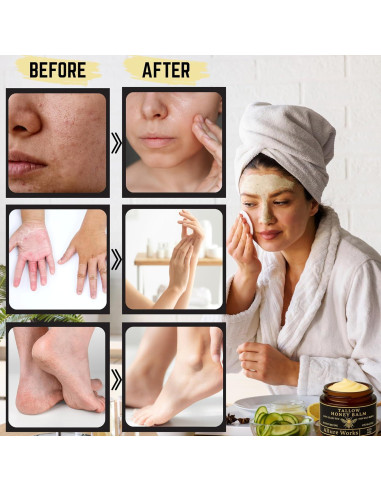 Bálsamo Hidratante Natural Allure Works 90g - Sebo de Res y Miel