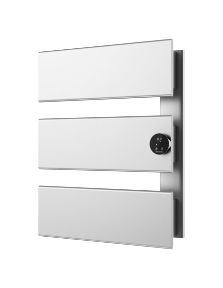 Calentador de Toallas Eléctrico K&KALONZO 3-Bar Plata 46x58 cm Calentador de Toallas Eléctrico K&KALONZO 3-Bar Plata 46x58 cm