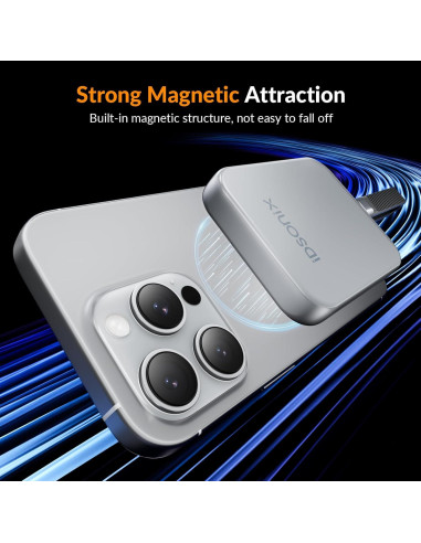 SSD Externo iDsonix 1TB Magnético USB-C 3.2, 2000MB/s