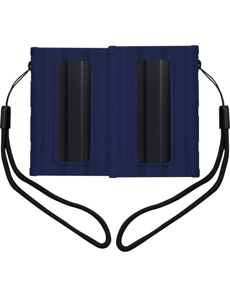 Funda de Silicona kwmobile para Samsung SSD T7 Shield - Azul Funda de Silicona kwmobile para Samsung SSD T7 Shield - Azul