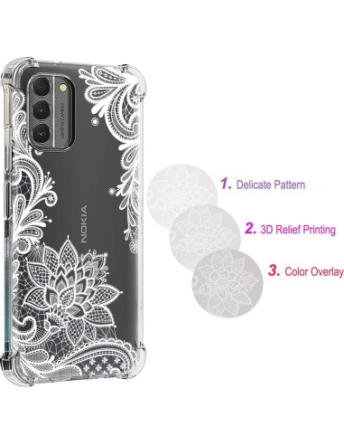 Funda Protectora TPU Mandala para Nokia G400 5G TA-1530