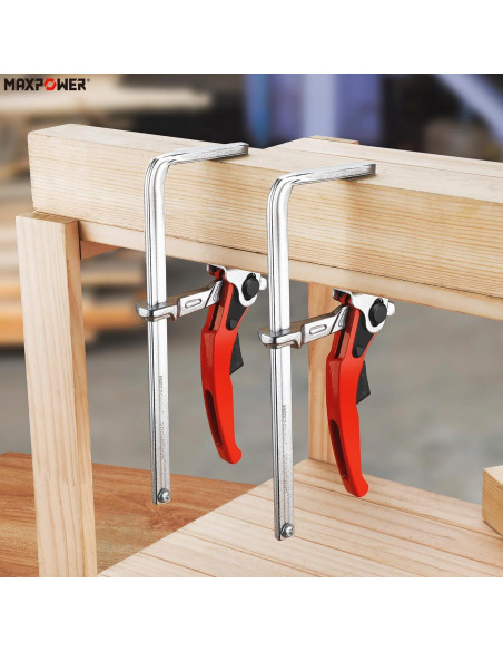 Abrazadera de Mesa MAXPOWER 20 cm 240 kg Rápida Engranaje Abrazadera de Mesa MAXPOWER 20 cm 240 kg Rápida Engranaje