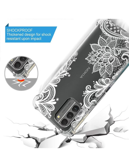 Funda Protectora TPU Mandala para Nokia G400 5G TA-1530 Funda Protectora TPU Mandala para Nokia G400 5G TA-1530