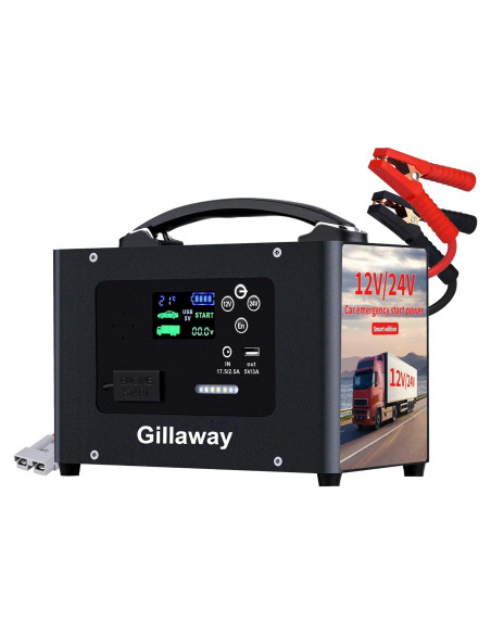 Arrancador de Coche Gillaway V10-1 10000A 24V 155Wh Portátil Arrancador de Coche Gillaway V10-1 10000A 24V 155Wh Portátil