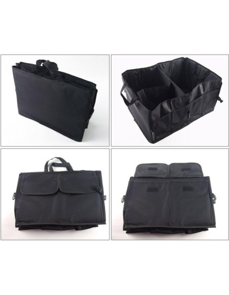 Organizador de Maletero Plegable GCFTIFF 52L Negro Organizador de Maletero Plegable GCFTIFF 52L Negro