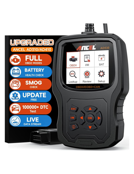 ANCEL AD530 Lector de Códigos OBD2 y Probador de Batería ANCEL AD530 Lector de Códigos OBD2 y Probador de Batería