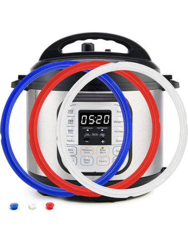 Paquete de 3 Anillos de Sellado para Instant Pot 3 Qt