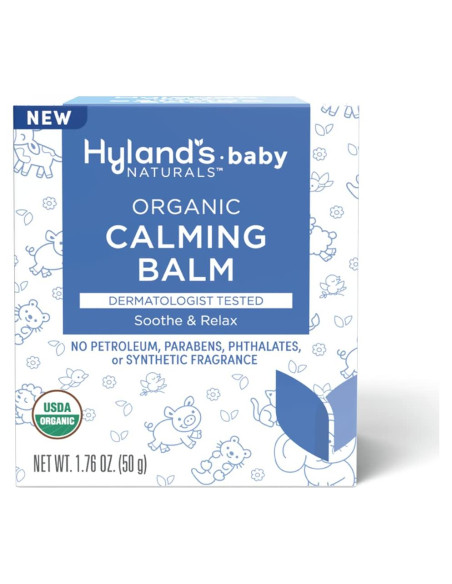 Bálsamo Calmante Orgánico Hyland's Baby 50g con Lavanda Bálsamo Calmante Orgánico Hyland's Baby 50g con Lavanda