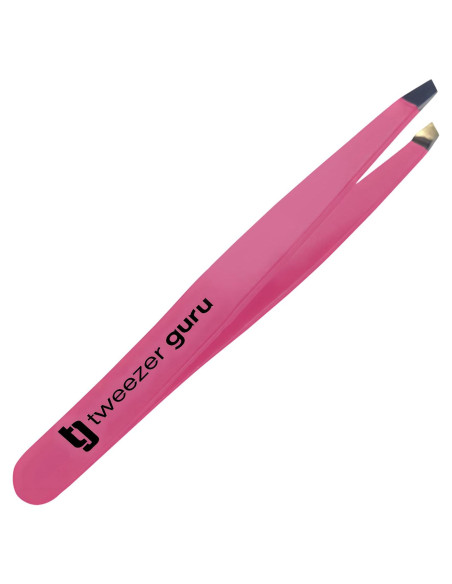 Pinzas de Precisión Tweezer Guru Rosa Inclinadas 1 Cuenta Pinzas de Precisión Tweezer Guru Rosa Inclinadas 1 Cuenta