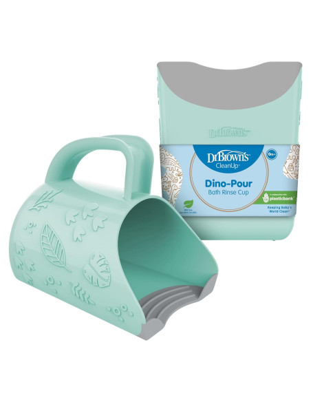 Taza de Enjuague Dino-Pour Dr. Brown 710 ml Sin Lagrimas Taza de Enjuague Dino-Pour Dr. Brown 710 ml Sin Lagrimas