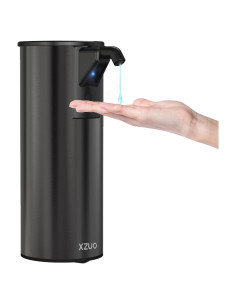 Dispensador Automático de Jabón XZUO Negro con Sensor Infrarrojo