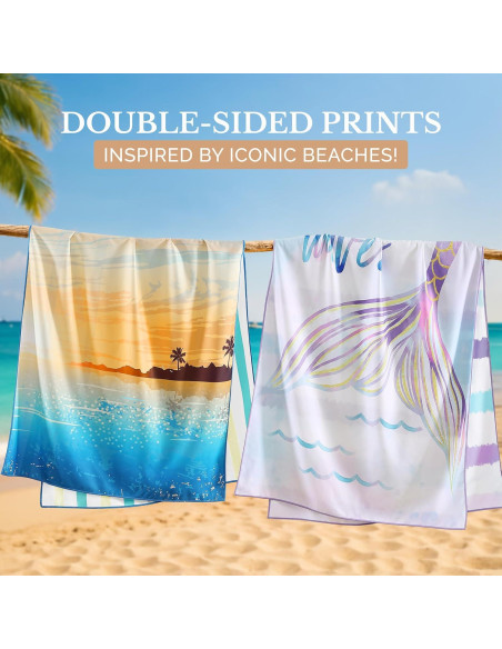 Toalla de Playa Casa Platino 2 Paquete Microfibra 180x80 cm Toalla de Playa Casa Platino 2 Paquete Microfibra 180x80 cm