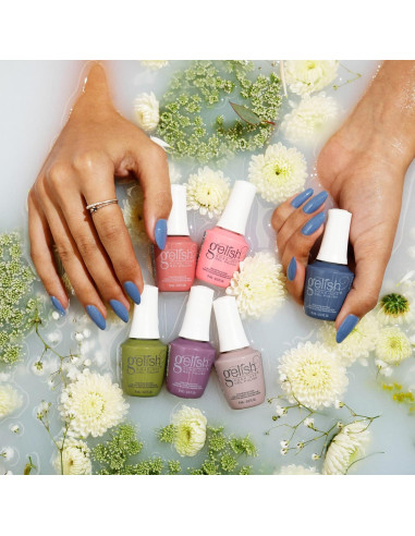 Esmalte en Gel Gelish MINI Cama de Pétalos 9mL Pastel Duradero