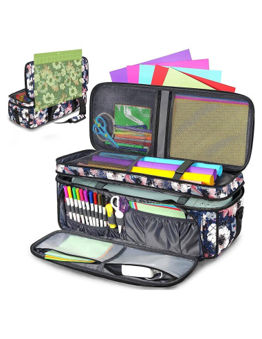 Funda YOREPEK para Cricut Maker 4 y Explore 3 - Floral