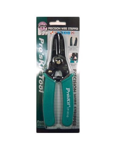 Destripador de Cables Pro'sKit CP-301G 30-20 AWG