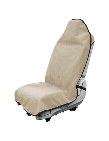 Funda de Asiento de Coche DXNQ Beige Universal Impermeable