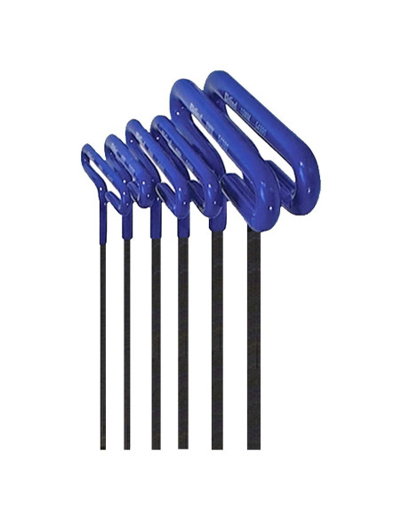 Juego de 6 Llaves Allen T EKLIND con Mango Acolchado 2-6 mm Juego de 6 Llaves Allen T EKLIND con Mango Acolchado 2-6 mm