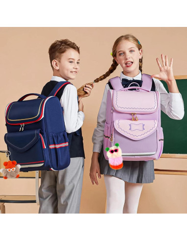 Llaveros de Peluche AMZFAVOR para Niños 24 Pcs Animales