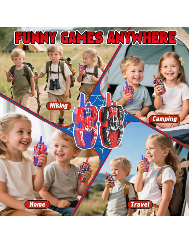 Walkie Talkies para Niños Shantoushi WT-001 2 Paquete