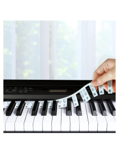 Etiquetas de Notas para Piano H&M Sound Mart - Adhesivo Nano