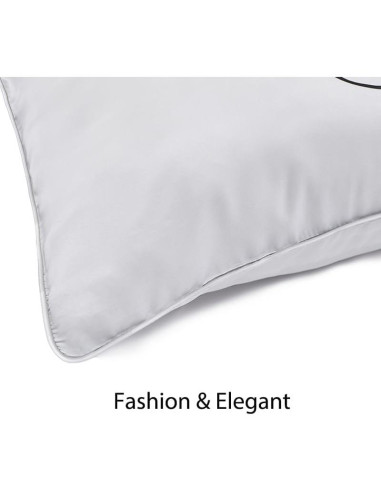Fundas de Almohada para Parejas DasyFly 74x48cm Mi Lado Tu Lado