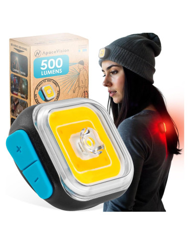 Linterna LED de Seguridad MEOLIGHT PRO 500 Lúmenes - Accesorios para Correr y Bicicletas