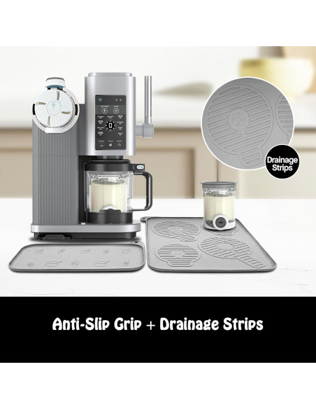 Alfombrilla de silicona Ninja Swirl NC700 - Juego de 2 Alfombrilla de silicona Ninja Swirl NC700 - Juego de 2