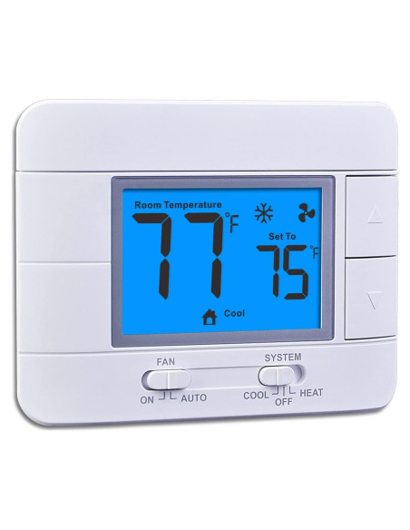 Termostato Digital No Programable Garystat G701 1 Calor 1 Frío Termostato Digital No Programable Garystat G701 1 Calor 1 Frío
