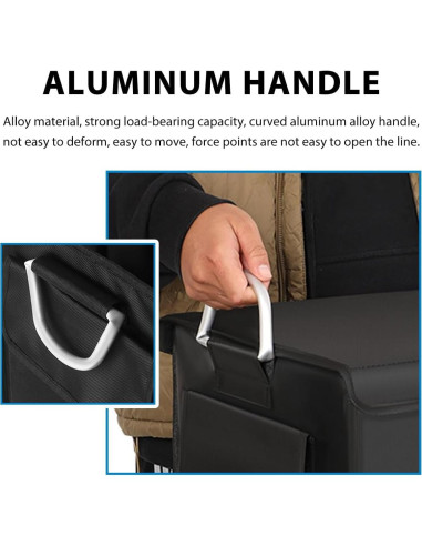 Organizador de Maletero de Coche BWBWND 28L Impermeable Plegable