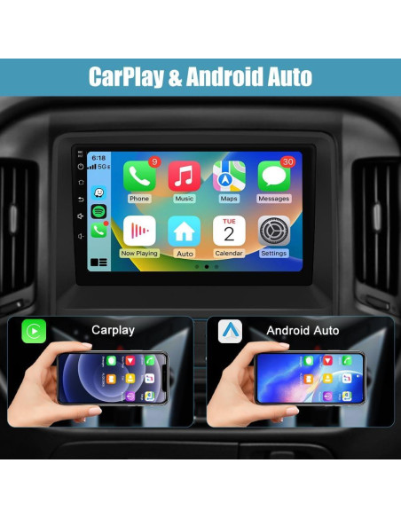Radio Estéreo Android 13 AWESAFE 2+64GB para Chevy/GMC 2014-2018 Radio Estéreo Android 13 AWESAFE 2+64GB para Chevy/GMC 2014-2018