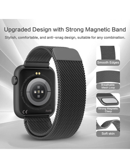 Reloj Inteligente EarlySincere 1.9" AMOLED Monitoreo Salud Reloj Inteligente EarlySincere 1.9" AMOLED Monitoreo Salud