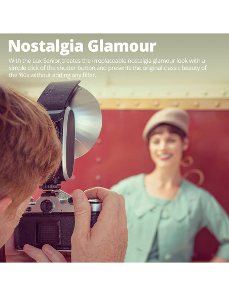 Flash Retro Godox Lux Senior para Cámaras Fujifilm, Canon, Nikon Flash Retro Godox Lux Senior para Cámaras Fujifilm, Canon, Nikon