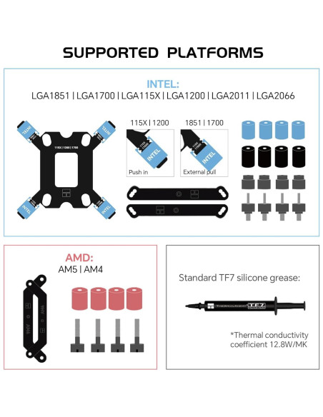 Enfriador Líquido AIO Thermalright FW360 SE ARGB V2 360mm Enfriador Líquido AIO Thermalright FW360 SE ARGB V2 360mm