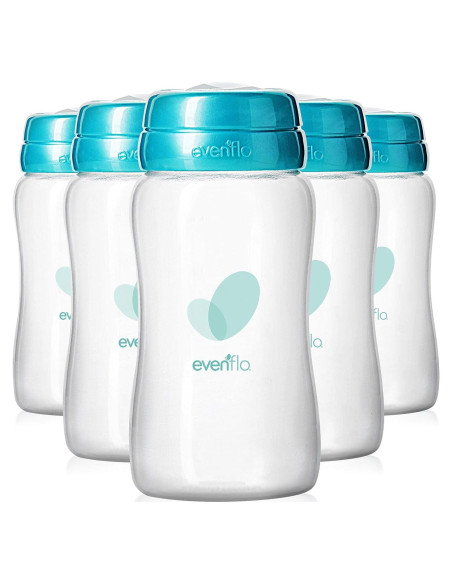 Botellas de Colección de Leche Materna Evenflo 148ml 6 Piezas Botellas de Colección de Leche Materna Evenflo 148ml 6 Piezas