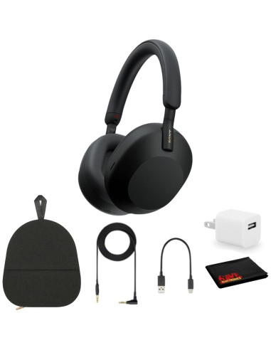 Auriculares Inalámbricos Sony WH-1000XM5 Negro con ANC