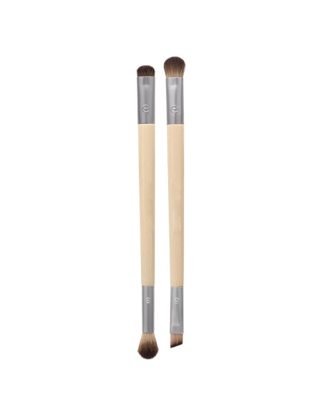 Juego de Brochas de Maquillaje para Ojos YAMHOHO - Set 2 Piezas Ecológicas Juego de Brochas de Maquillaje para Ojos YAMHOHO - Set 2 Piezas Ecológicas