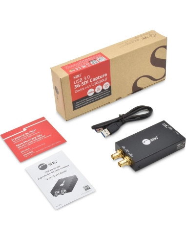 Tarjeta de Captura de Video SIIG 3G-SDI USB 3.0 1080p