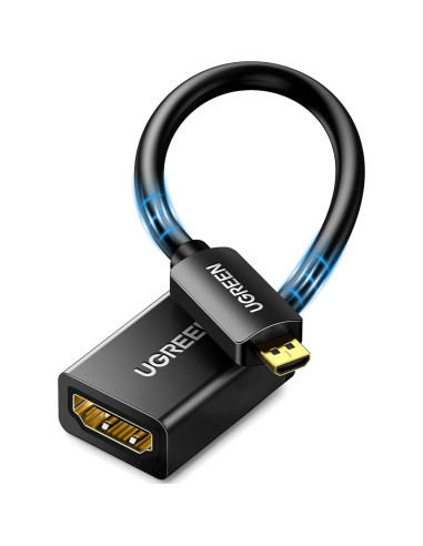Tarjeta de Captura de Video UGREEN 2K 30FPS USB 3.0 con Cable Micro HDMI