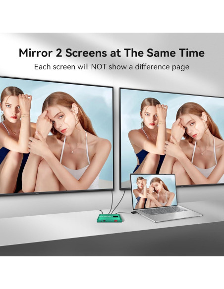 Divisor HDMI 1 en 2 Salidas 4K 120Hz Daoistek Divisor HDMI 1 en 2 Salidas 4K 120Hz Daoistek
