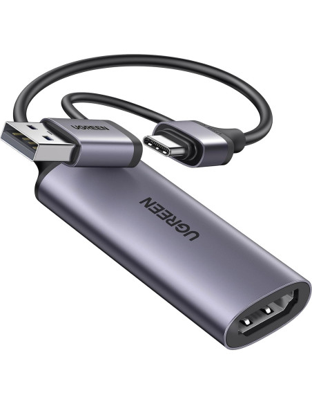 Tarjeta de Captura UGREEN HDMI a USB 3.0 1080P 60FPS Tarjeta de Captura UGREEN HDMI a USB 3.0 1080P 60FPS