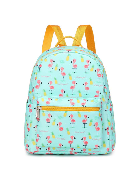 Mochila Pequeña Verde Cusangel para Niñas, Resistente al Agua Mochila Pequeña Verde Cusangel para Niñas, Resistente al Agua