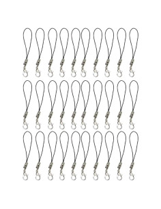 Correa para Teléfono KCKEYS con Cierre de Langosta 30pcs Negro