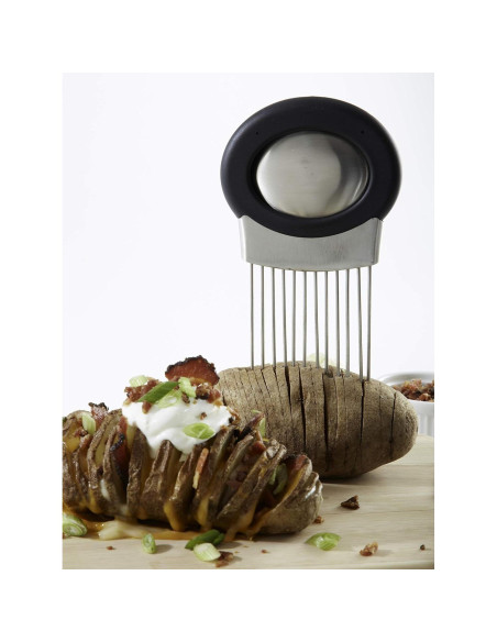 Soporte para Cebolla Norpro con Removedor de Olores - Acero Inoxidable Soporte para Cebolla Norpro con Removedor de Olores - Acero Inoxidable