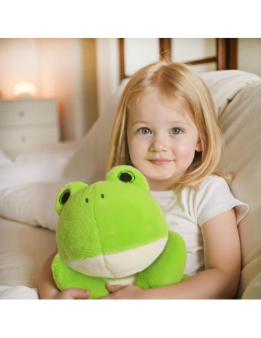 Rana de Peluche Pesada Niuniu Daddy 1.5 kg 30 cm