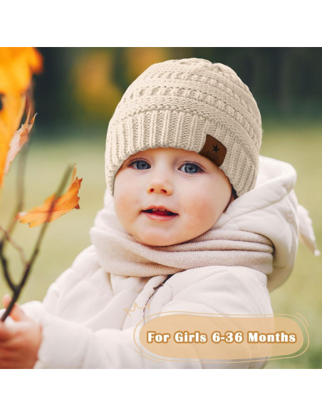 Gorro de Invierno para Bebé Durio - 6-36 Meses, Suave y Cálido Gorro de Invierno para Bebé Durio - 6-36 Meses, Suave y Cálido