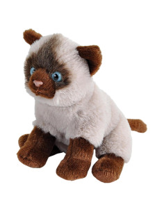Gato Siamés Eco Pocketkins Wild Republic 12.7 cm Peluche Ecológico