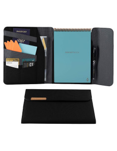 Funda Folio Rocketbook Flip Negra 100% Reciclable Tamaño Carta