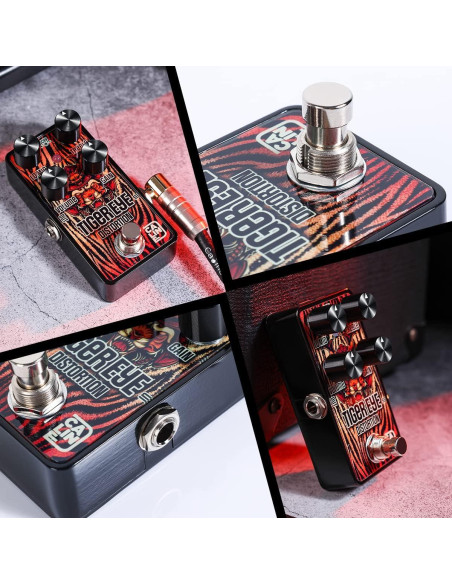 Pedal de Distorsión Mini Caline G001 9V Bypass Verdadero Pedal de Distorsión Mini Caline G001 9V Bypass Verdadero